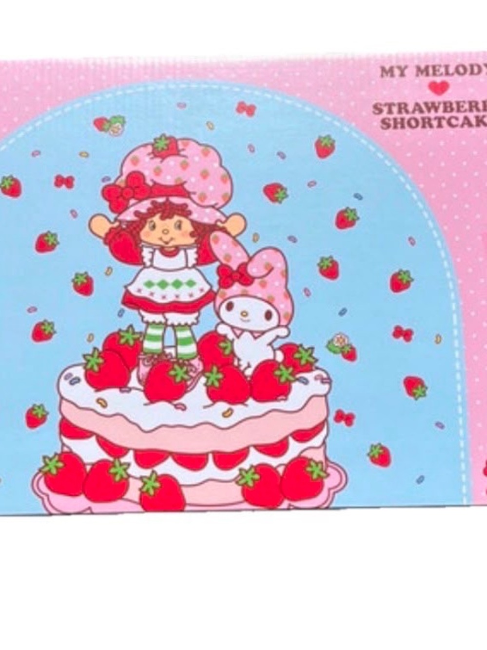 Sanrio My Melody Pink and White Plush Set with Red Accents - Picture 2 of 2